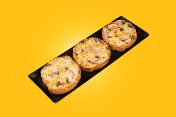 Cheese & Corn Garlic Bread